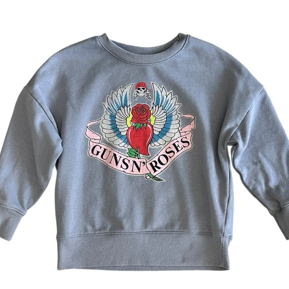COTTON ON KIDS Guns N' Roses Sweatshirt Size 6